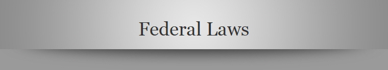Federal Laws