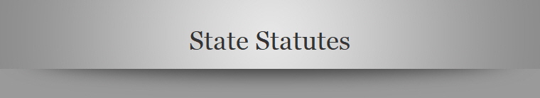 State Statutes